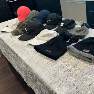 Women’s hats, underarmour, adidas, Nike, Columbia, puma, Lululemon, Camo